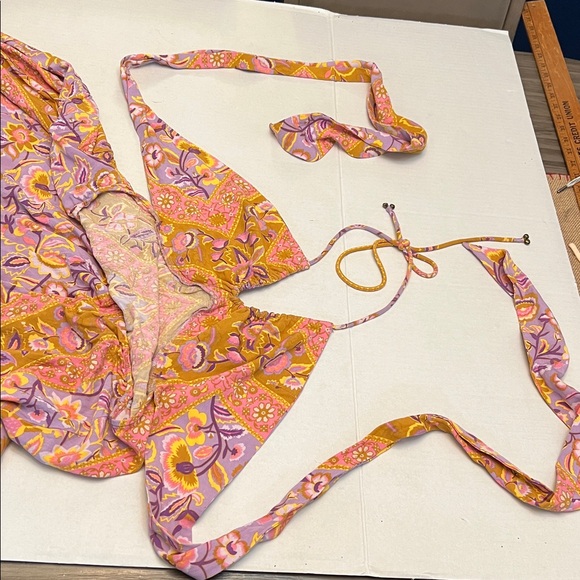 SPELL & THE GYPSY COLLECTIVE LOLITA HALTER MAXI DRESS LARGE - Picture 13 of 16